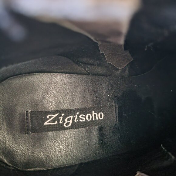 Zigi Soho Halyn Chelsea Block Heel Booties, Sz 9.5, Western/Cowgirl/Boho Ankle B - Picture 9 of 15